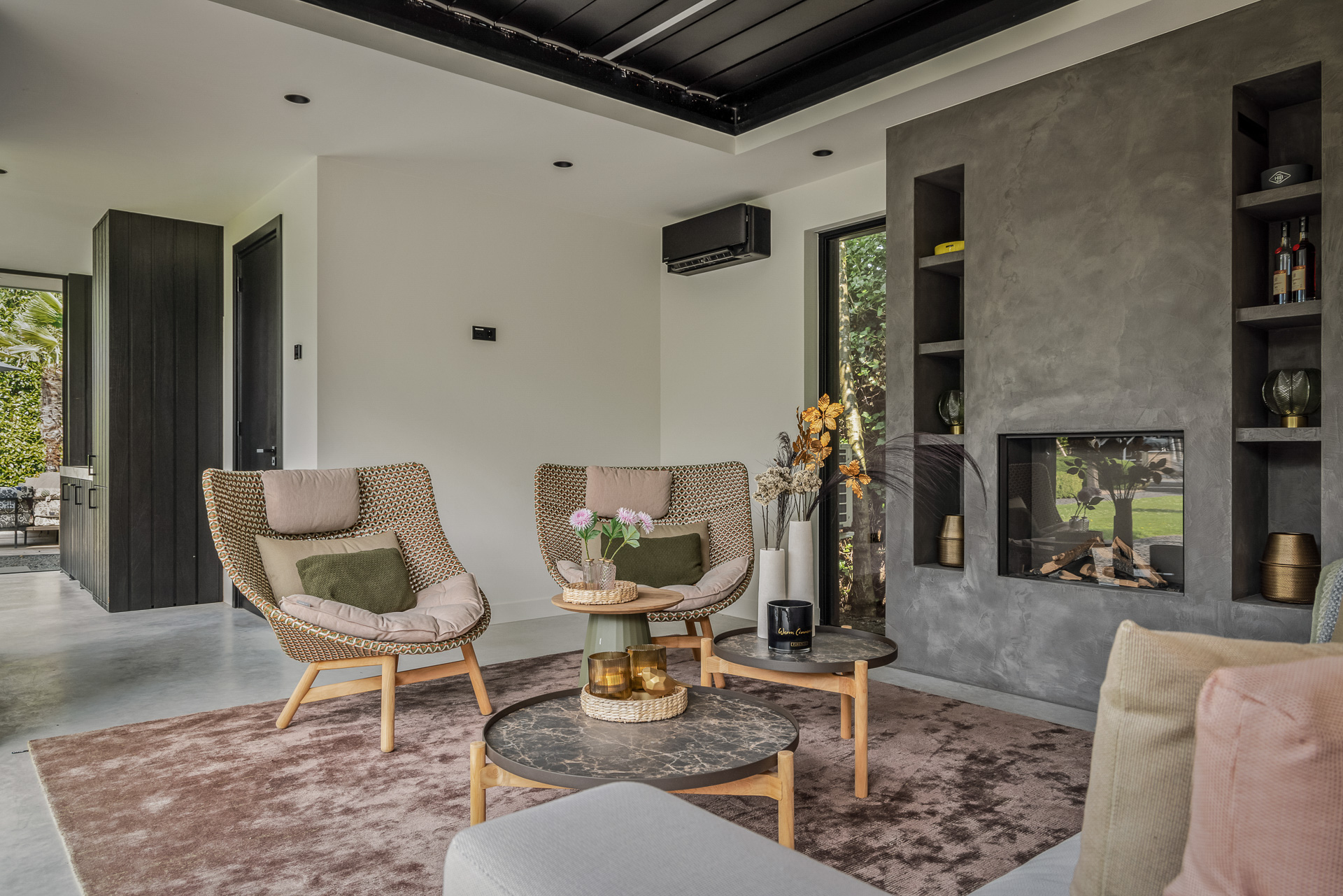 Interieur Barasso tuinhuis