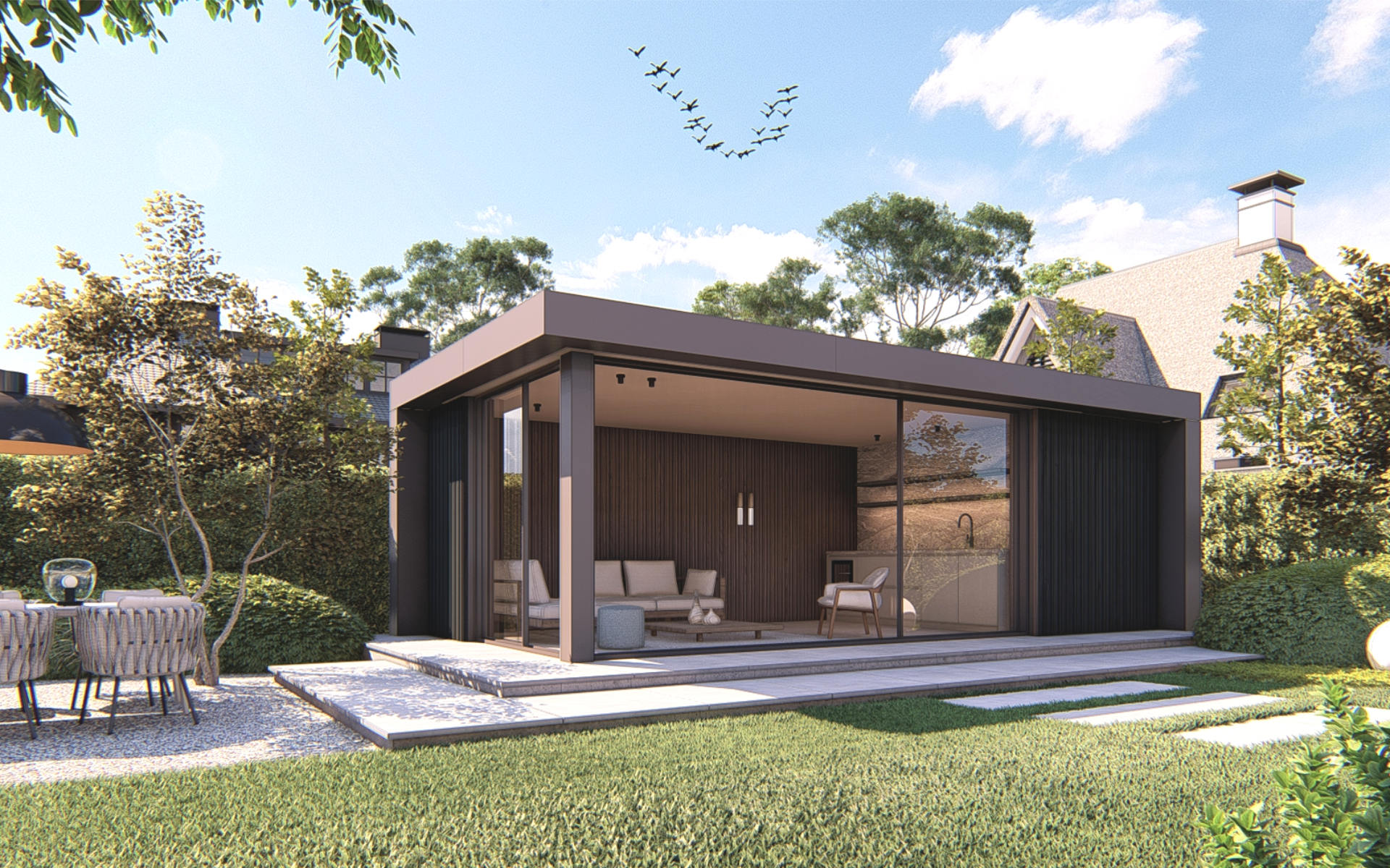 Model Comolli luxe tuinhuis
